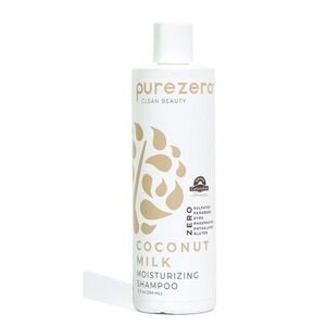 Purezero Clean Coconut Milk Moisturizing Shampoo Sulfate Free 12 fl oz #287